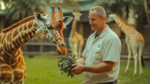 Futuro cuidador de zoológicos: Obtén tu titulación y mejora el bienestar animal.