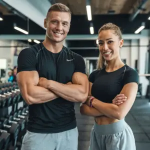 Monitor de fitness en gimnasio. Obtén tu titulación y emprende una carrera con buenos salarios.