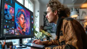 Estudiante usa IA generativa para automatizar tareas. Titulación y empleabilidad en IA.